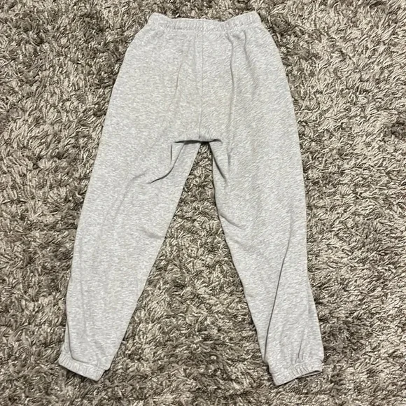 Pacsun Gray Cuffed Sweatpants With Black Tighten Strap - Picture 2 of 2